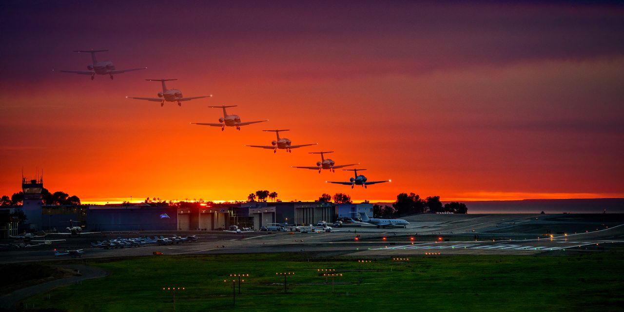 Creative 2nd Place Jet Landing sequence by James Woodward
