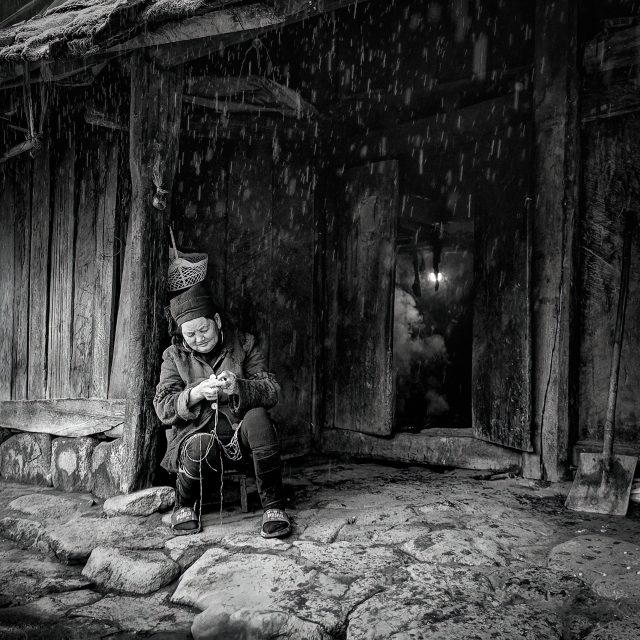 Realistic 1st Place Shelter from the mountain rain in Sa Pa by Kim SignoretPaar